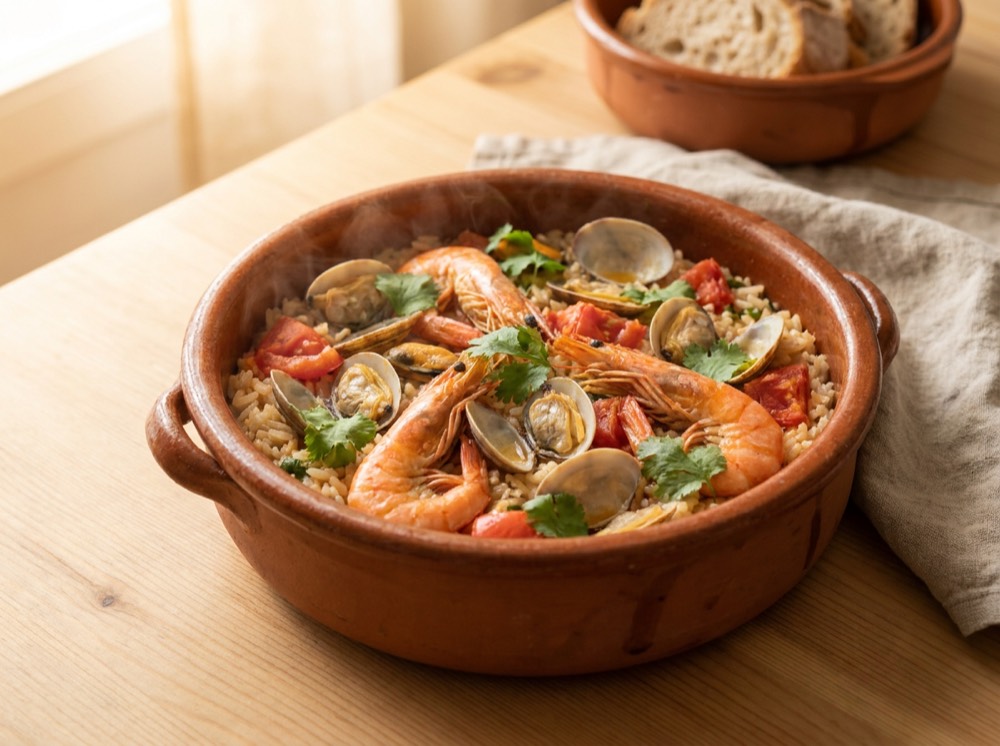 Seafood rice