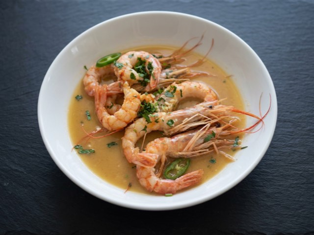 Prawns — the generated image