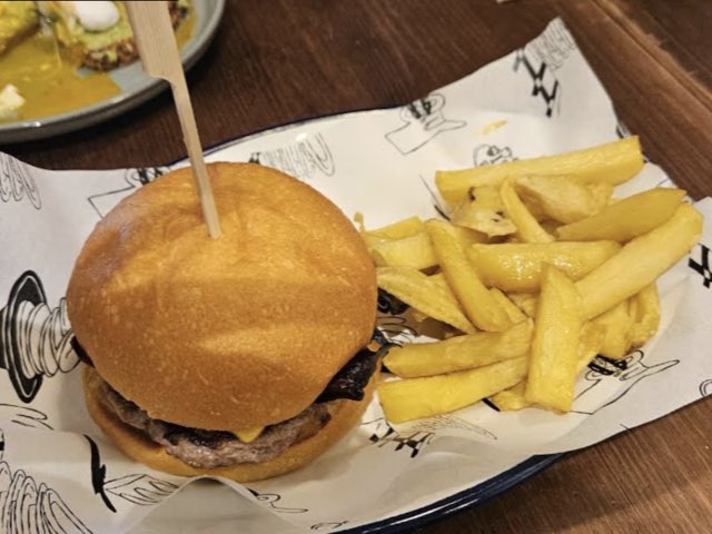 Burger — the restaurant's own picture