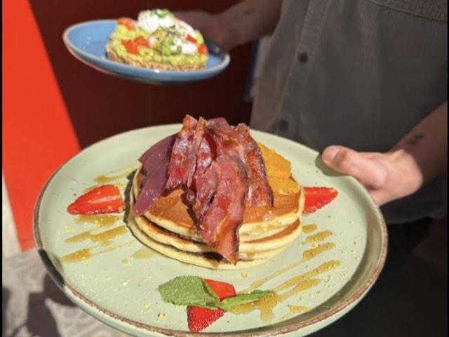 Pancakes — the restaurant's own picture
