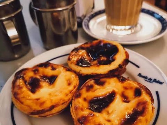 Pastel de nata — the restaurant's own picture