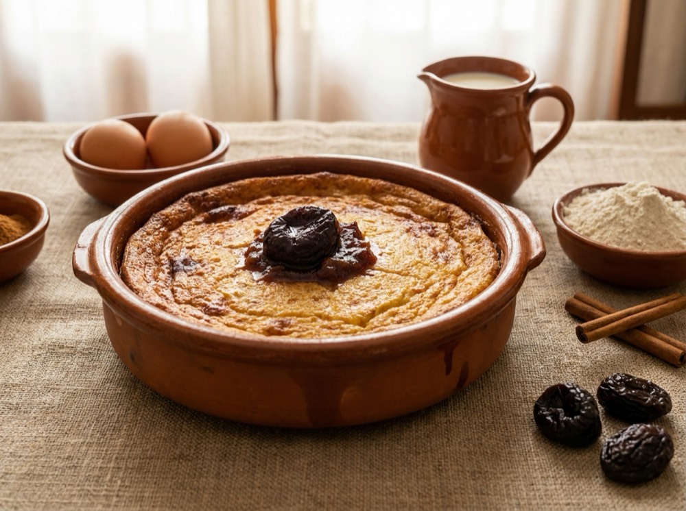 Sericaia with Elvas plum