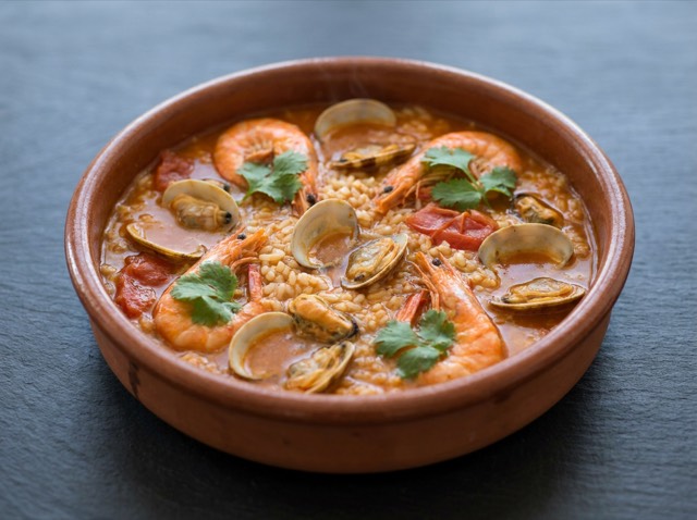Seafood rice