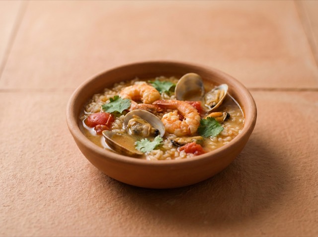 Seafood rice